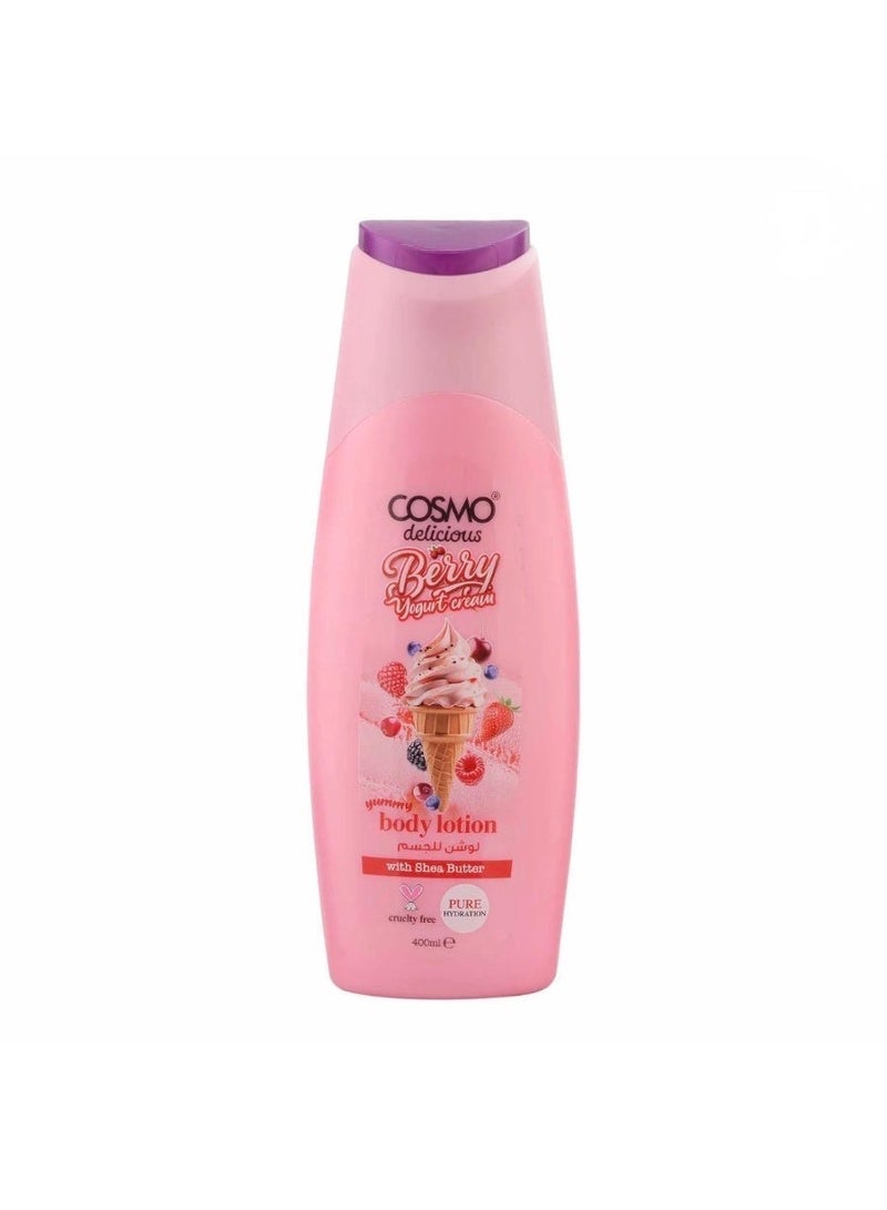 Cosmo Delicious "Berry Yogurt Cream" Shower Set - Image 3
